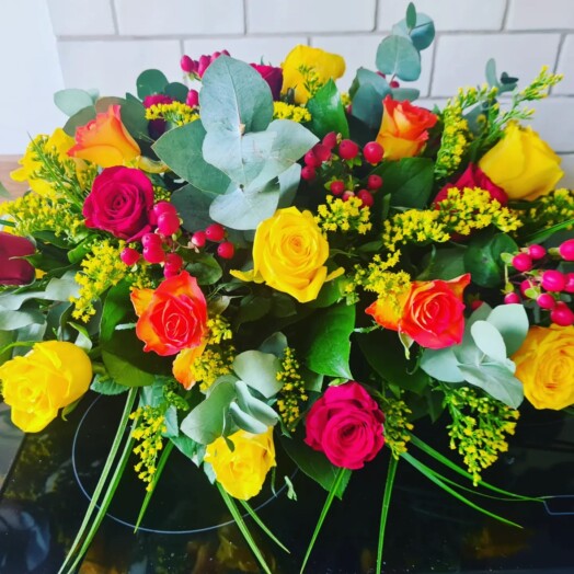 Coffin Spray Funeral Tribute We understand the significance of the floral tribute for your loved one. Get in touch to discuss your requirements.